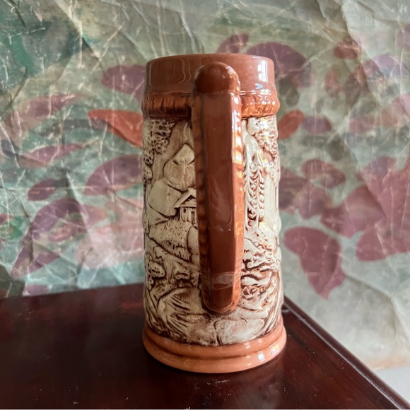 Vintage Ceramic Farm Scene Beer Stein - Picture 4 of 6